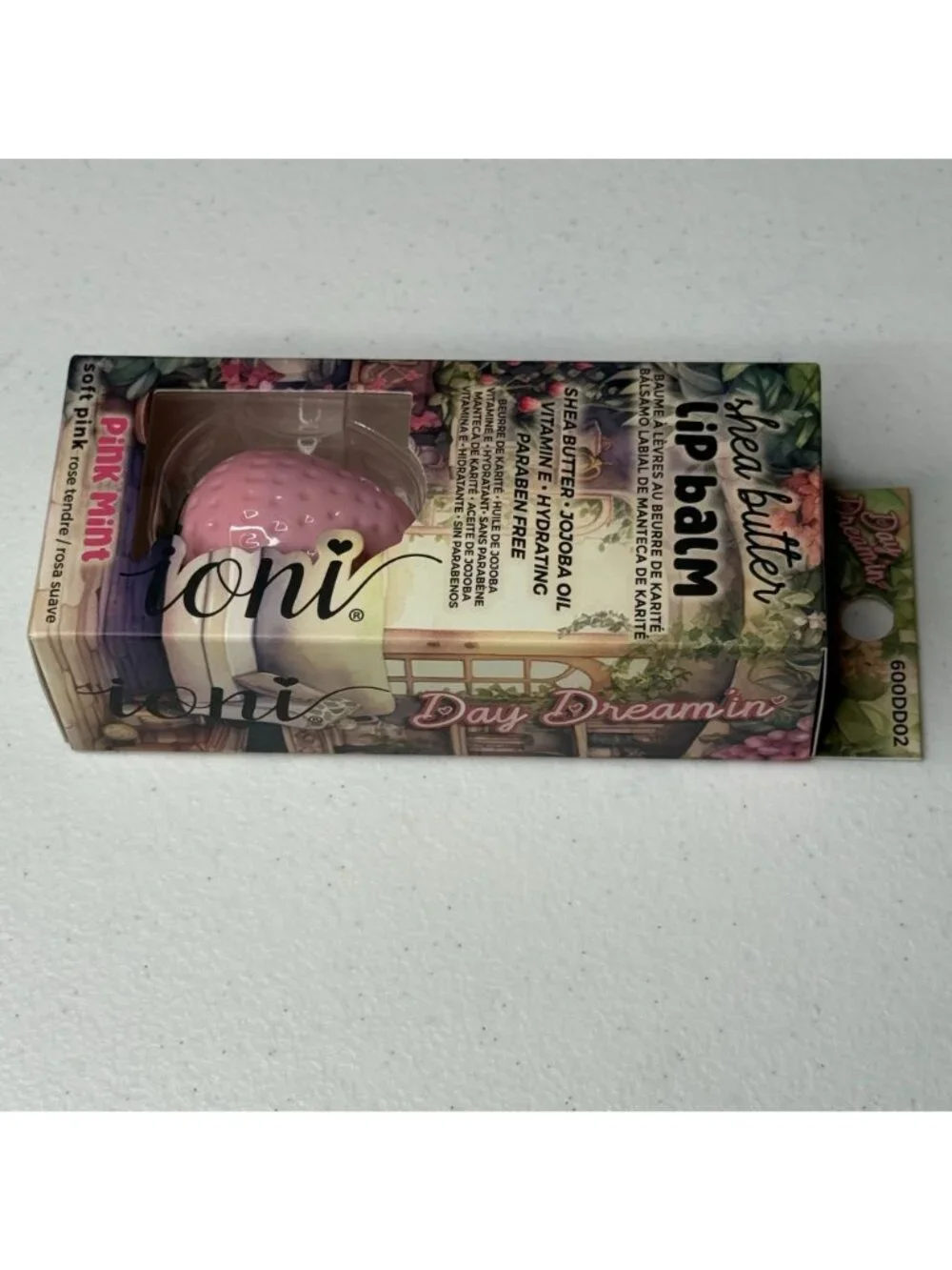 Ioni Day Dreamin Shea Butter Lip Balm Pink Mint Hydrating New
